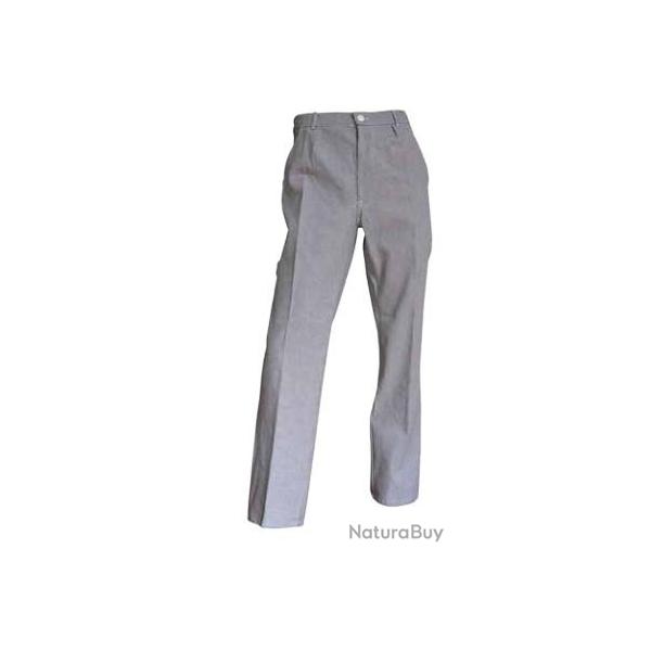 Pantalon de cuisinier LMA MORTEAU Gris 50