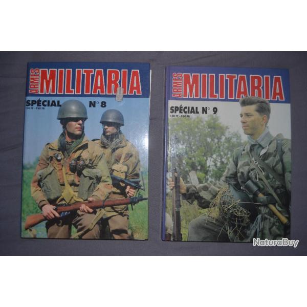 lot de quatres "numero special" magazine militaria n2