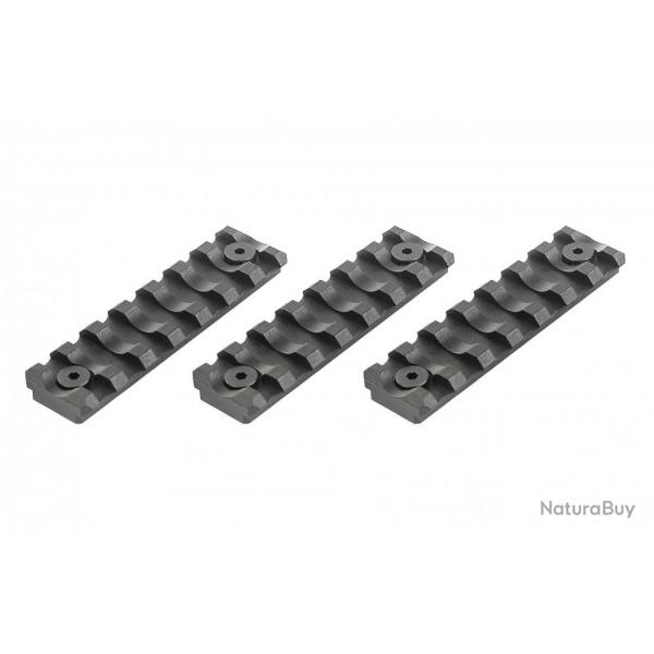 ( Kit de 3 rails qrs keymod 7 slots - vfc)Kit de 3 rails qrs keymod 7 slots - vfc