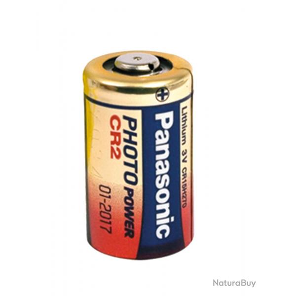 ( Pile Lithium CR2 - 3 volts - Panasonic)Pile Lithium CR2 - 3 volts - Panasonic