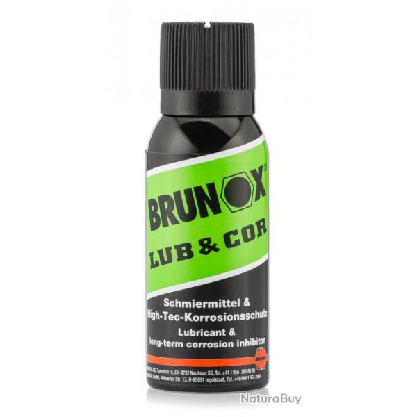 Lubrifiant Lub & Cor en arosol 100 ml - Brunox