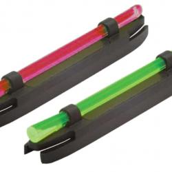 ( Rouge - S200.R)Guidon magnétique 1 fibre bande 4,2 à 6,5 mm rouge ou vert - Hi-Viz