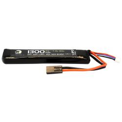 ( 1 stick - 1300 mAh)Batterie LiPo stick 7,4 v/1300 mAh