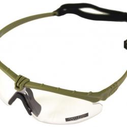 ( Verre clair)Lunettes Battle Pro Thermal Vert/Clear - Nuprol