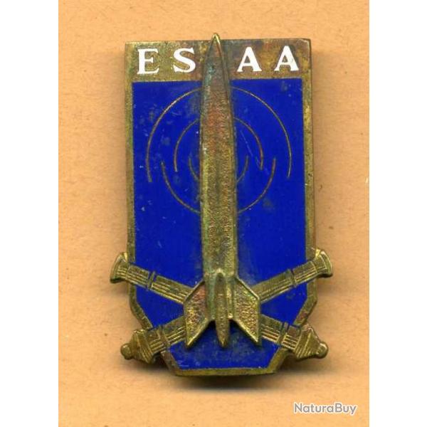 Insigne ESAA - Ecole de Spcialisation de l'Artillerie Sol-Air