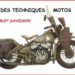 100 GUIDES TECHNIQUES des MOTO HARLEY DAVIDSON 1930 à 2015 sur CD ROM