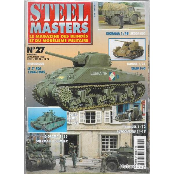steelmasters 27 ,autocanons 14-18,  ,2e rca 1944-1945, skoda rso, tacam t60, t-35, rollbahn 2