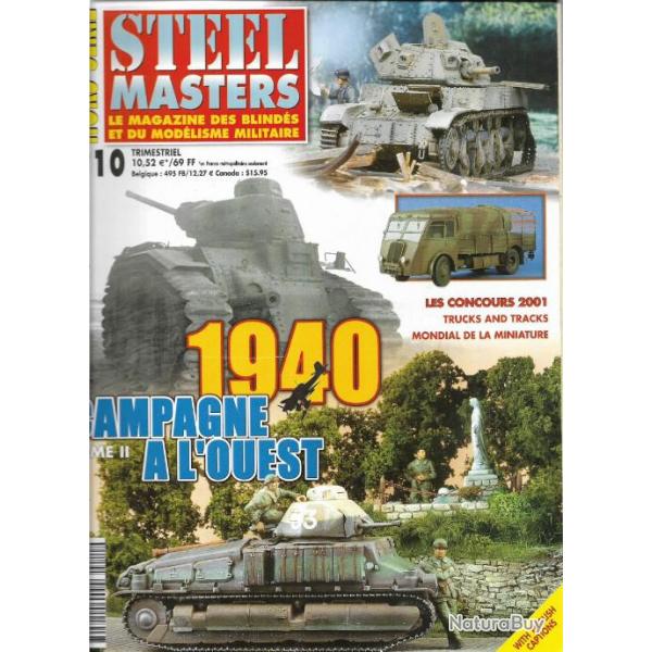 steel masters  hors-srie10 1940 campagne  l'ouest tome 2