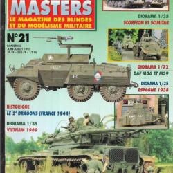 steelmasters 21 épuisé éditeur,  vietnam 1969, espagne 1938, 2e dragons 44 , espagne 1938, daf m36