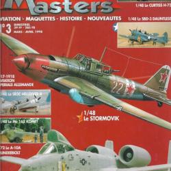 lot de 3 wingmasters épuisés  n°2, 3 , 30 aviation maquettes , histoire , nieuport 11, dassault