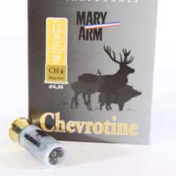 Boite de 10 chevrotines 21grs  Mary Arm calibre 12/67
