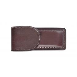 PIELCU - PL78201_30 - ETUI CUIR MOULÉ DOUBLÉ ROUGE GRENAT 30