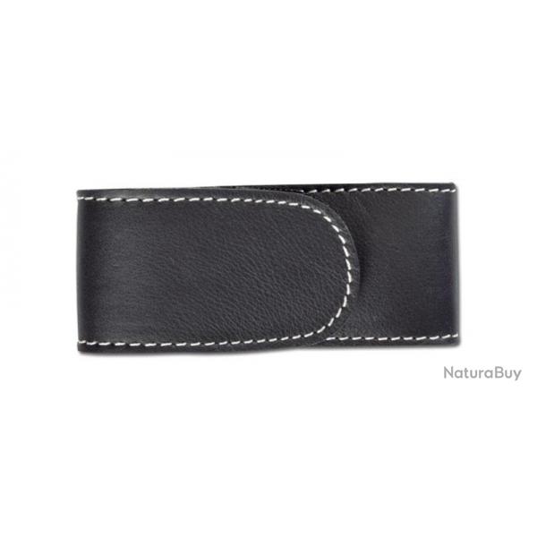 PIELCU - PL78202_10 - ETUI CUIR DOUBL NOIR