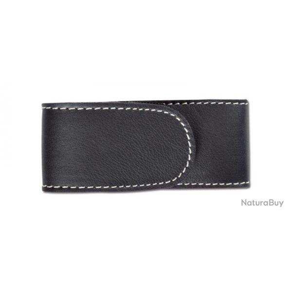 PIELCU - PL78202_10 - ETUI CUIR DOUBL NOIR