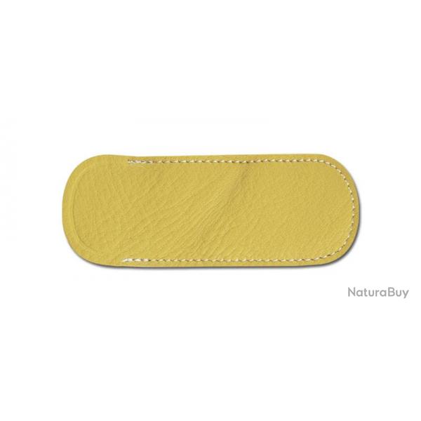 PIELCU - PL78204_06 - ETUI FLEUR DE CUIR JAUNE