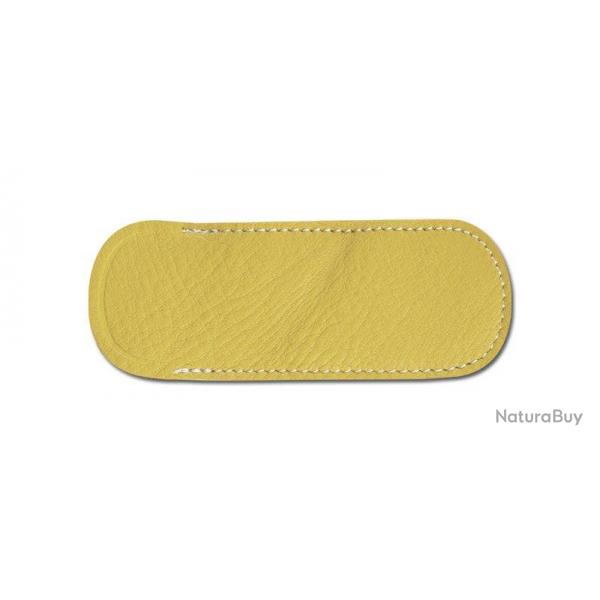 PIELCU - PL78204_06 - ETUI FLEUR DE CUIR JAUNE