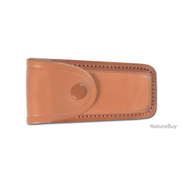 PIELCU - PL78210_60 - ETUI CUIR MOUL DOUBL MARRON CLAIR