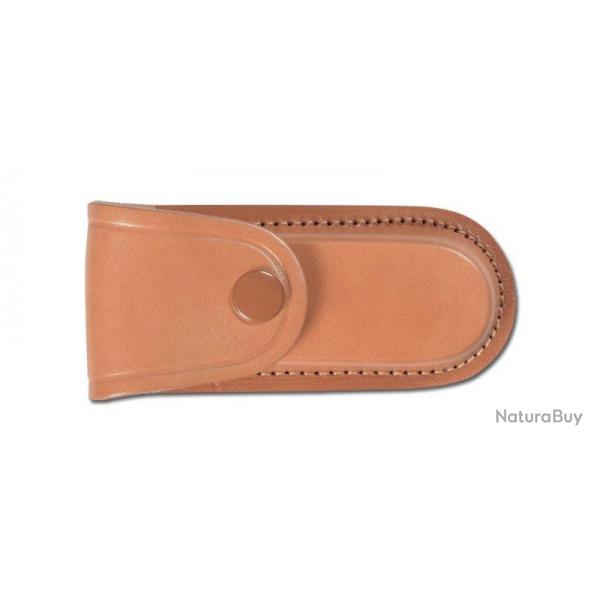 PIELCU - PL78212_60 - ETUI CUIR MOUL DOUBL MARRON