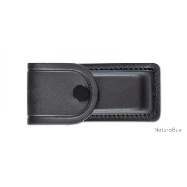 PIELCU - PL78222_70 - ETUI CUIR MOUL DOUBL NOIR