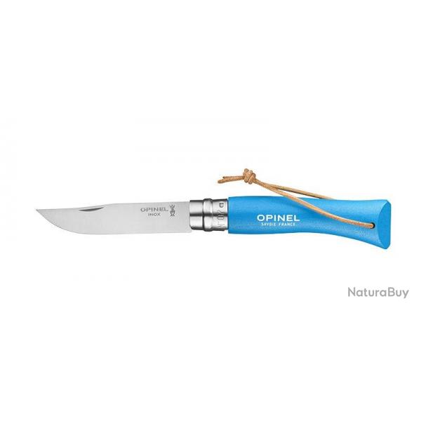 OPINEL - OP002206 - BAROUDEUR N07 INOX CYAN