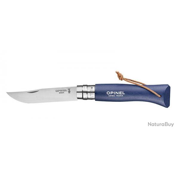 OPINEL - OP002212 - BAROUDEUR N08 INOX BLEU FONC