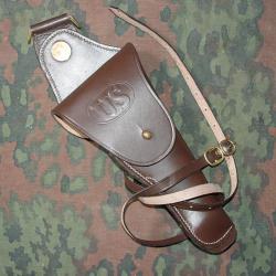 Etui cuir Colt 45 modèle cavalerie