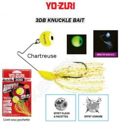 3DB KNUCKLE BAIT YO-ZURI Chartreuse 7 g - 1/4 oz
