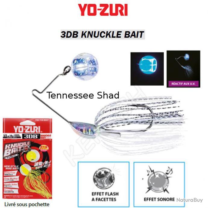 3DB KNUCKLE BAIT YO-ZURI Tennesse Shad 14 g - 1/2 oz - Spinnerbaits -  Buzzbaits - Bladed jig (5386957)