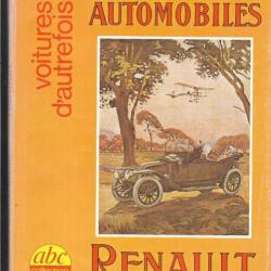 voitures françaises d'autrefois  automobiles renault abc collection