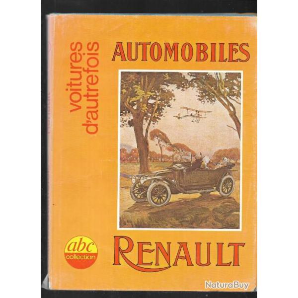 voitures franaises d'autrefois  automobiles renault abc collection