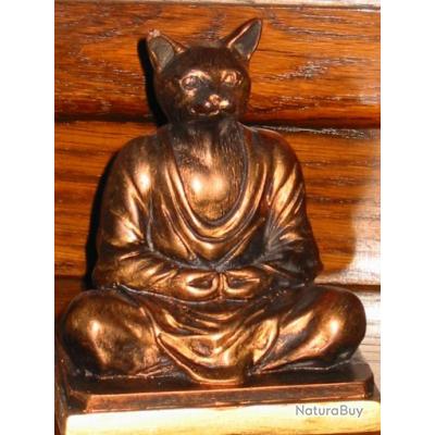 Bouddha Tete De Chat Sculptures