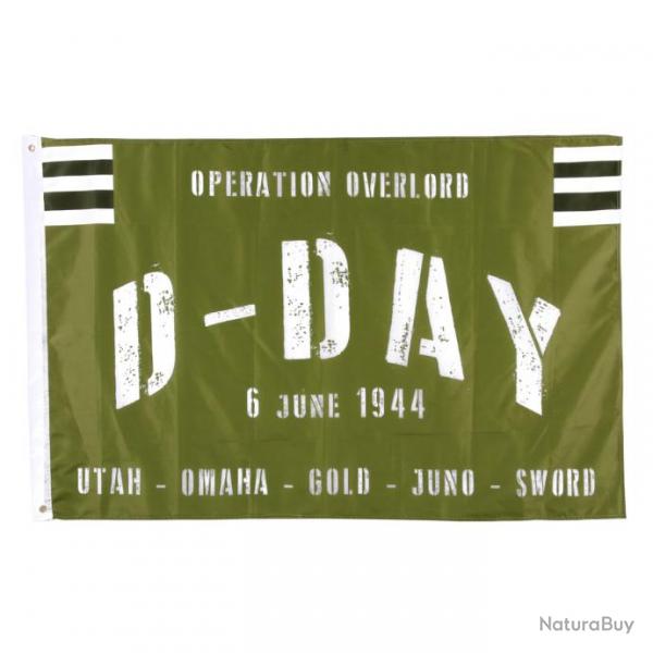 Drapeau: D-Day Operation overlord -  1 x 1,50 m  -