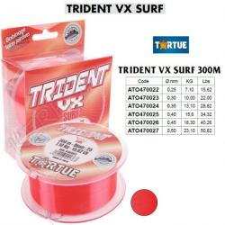 NYLON TRIDENT VX SURF TORTUE 0.40 mm