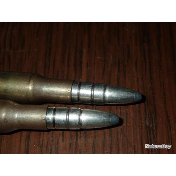 Lot de 5 balles en 7x57R - ogive SP - RWS