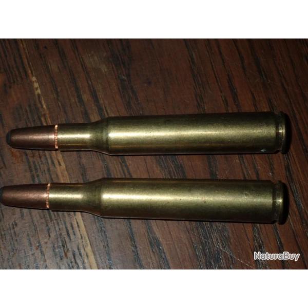 Lot de 2 balles en 270 win - Ogive Sp RN- Fdral