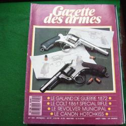 GAZETTE DES ARMES numéros disponibles 180/181/182/183/185/317/323/