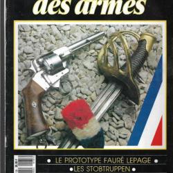 gazette des armes n 185, prototype fauré lepage , collection mas, troupes d'assaut allemandes 1916