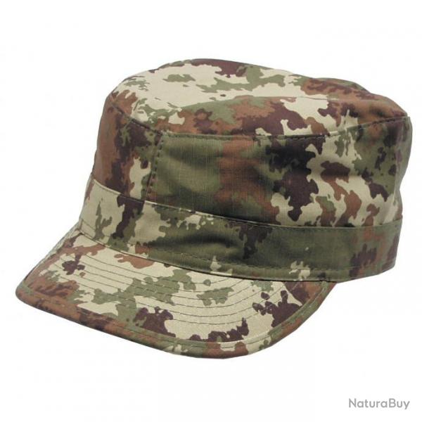 Casquette miltaire US type BDU Ripstop Camouflage Vegetato Taille XL