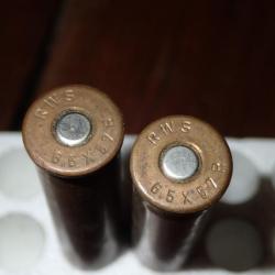 Lot de 2 balles en 6,5x57R - ogive demi blindé - RWS