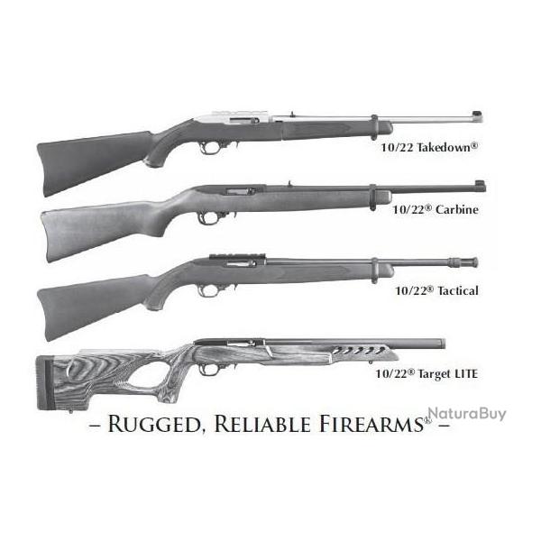 Notice d'utilisation et d'entretien carabine RUGER 10/22