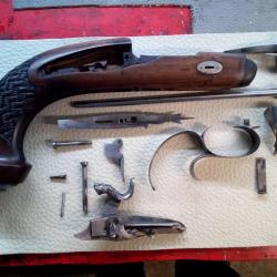 restauration d'armes anciennes pistolets ( sur devis)