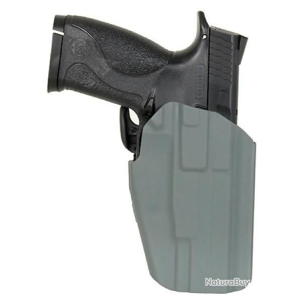 Holster ceinture Compact rigide pour G19/HK45/P229/P99 Gris (grey) - Sport Attitude