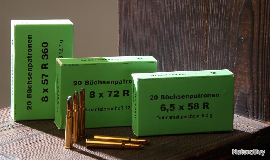 Munitions Dorfner Calibre 6 5 X 54 Mannlicher Schoenauer Teilmantel 10 3 G Boite De Munitions Balles Autres Calibres