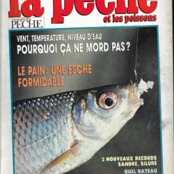 la pêche et les poissons 565 juin 92, pourquoi ça ne mords pas , le pain esche formidable,