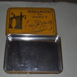 Boite collection ancienne bergamotes de Nancy