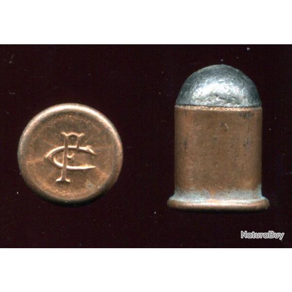 9 mm Flobert - ancienne  balle ronde - Cartoucherie Franaise