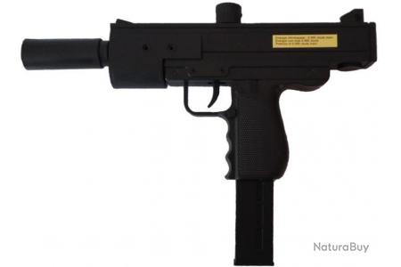 Pistolet Metal à Billes 15 cm Noir 0.500 Joules V ente Interdite