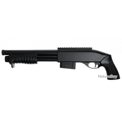 FUSIL A POMPE M47A1 LONG DOUBLE EAGLE SPRING NOIR HOP UP 0.5 JOULE AVEC LUNETTE VISEE