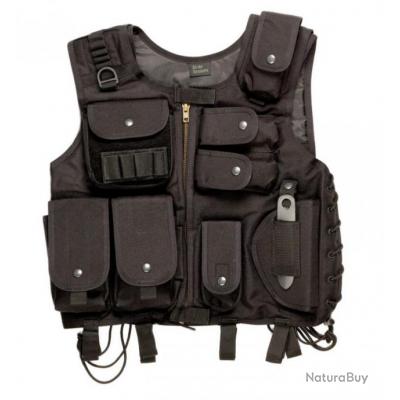 Gilet Tactique de Combat avec Ceinture Incluse Holster Universel