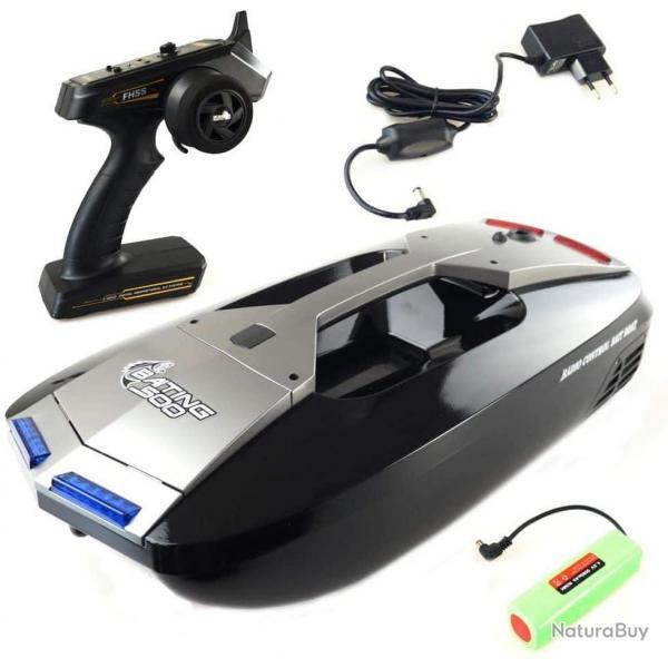 Bateau amorceur B500 2.4Ghz autonomie 1H avec trappe de largage